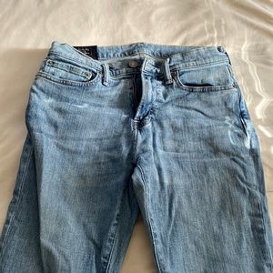 A&F jeans mens 28x30 blue skinny stretch